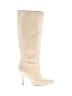 Larroudé Ivory Boots Size 9 1/2 - photo 1