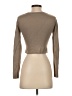 Zara Tan Long Sleeve Top Size S - photo 2