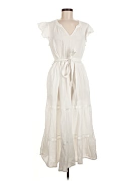 magaschoni linen dress Women's Size 10 Green The straps are outlined in black for a cohesive look Magaschoni Women's Size 10 Green