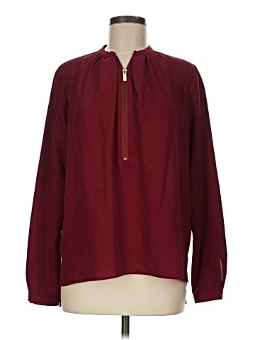 MICHAEL Michael Kors Long Sleeve Blouse (view 1)