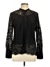 J.Crew Black Long Sleeve Blouse Size 10 - photo 1