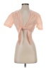 Loco Lindo Pink Short Sleeve Blouse Size S - photo 1