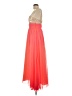 Masquerade 100% Polyester Orange Cocktail Dress Size 11 - photo 5