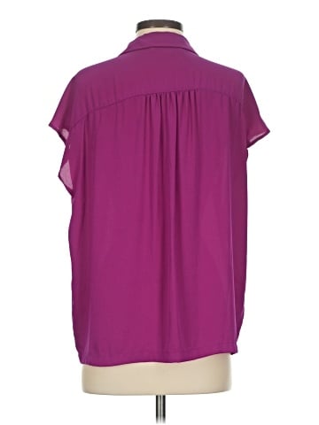 Ann Taylor LOFT Short Sleeve Blouse (view 2)