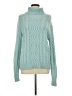 Halogen Teal Long Sleeve Top Size L - photo 1