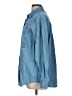 Bill Blass 100% Cotton Hearts Blue Denim Jacket Size M - photo 5