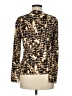 St. John Gold Long Sleeve Blouse Size M - photo 2