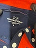 Vineyard Vines 100% Recycled Polyester Color Block Orange Pullover Sweater Size 6 - photo 3