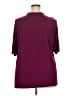 Talbots Burgundy Short Sleeve Blouse Size 3X - photo 2