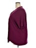 Talbots Burgundy Short Sleeve Blouse Size 3X - photo 5