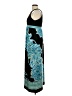 Studio I Graphic Teal Casual Dress Size 10 Petite - photo 5