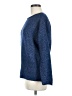 Ann Taylor Factory Solid Blue Pullover Sweater Size M - photo 5