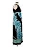 Studio I Graphic Teal Casual Dress Size 10 Petite - photo 4