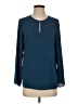 Vince Camuto 100% Polyester Blue Long Sleeve Blouse Size XS - photo 1