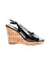 Tory Burch Black Wedges Size 8 - photo 1