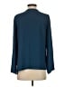 Vince Camuto 100% Polyester Blue Long Sleeve Blouse Size XS - photo 2