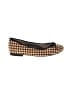 Propet Houndstooth Brown Flats Size 9 1/2 - photo 1