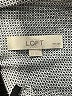 Ann Taylor LOFT 100% Polyester Houndstooth Gray Long Sleeve Blouse Size Lg Petite - photo 7