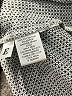 Ann Taylor LOFT 100% Polyester Houndstooth Gray Long Sleeve Blouse Size Lg Petite - photo 8
