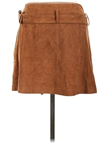 Olivia Palermo Leather Skirt (view 2)