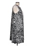 Anne Klein Animal Print Black Silver Cocktail Dress Size 12 - photo 4