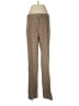 MNG Houndstooth Brown Dress Pants Size 8 - photo 1