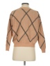 T Tahari Argyle Tan Pullover Sweater Size XS - photo 2