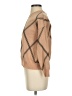 T Tahari Argyle Tan Pullover Sweater Size XS - photo 5