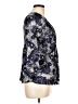 Daisy Fuentes Blue 3/4 Sleeve Blouse Size L - photo 4