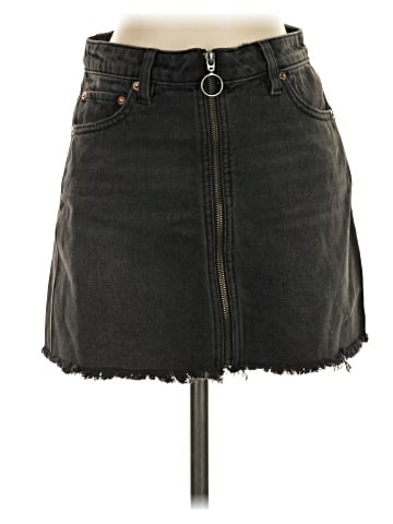 We the Free Denim Skirt (view 1)