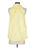J.Crew 100% Cotton Yellow Sleeveless Blouse Size 4 - photo 2