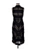Venus Chevron-herringbone Black Cocktail Dress Size 8 - photo 2