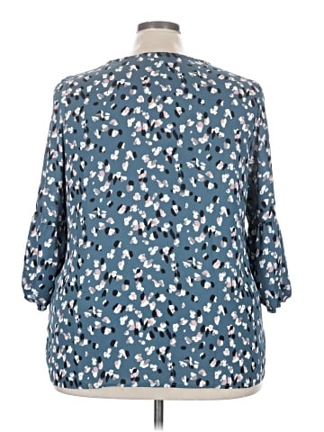 Collective Concepts 3/4 Sleeve Blouse (view 2)