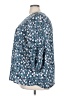 Collective Concepts 100% Polyester Blue 3/4 Sleeve Blouse Size 3X - photo 5