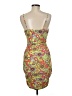 Feathers Paisley Yellow Cocktail Dress Size M - photo 2