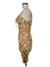 Feathers Paisley Yellow Cocktail Dress Size M - photo 5