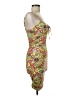 Feathers Paisley Yellow Cocktail Dress Size M - photo 4