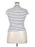 Free Assembly Stripes White Short Sleeve Turtleneck Size 3X - photo 2