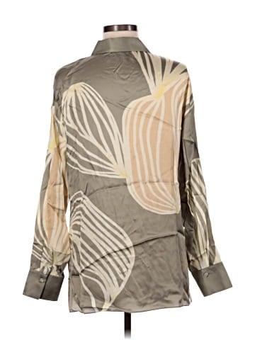 Lafayette 148 New York Long Sleeve Blouse (view 2)