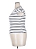 Free Assembly Stripes White Short Sleeve Turtleneck Size 3X - photo 5