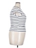 Free Assembly Stripes White Short Sleeve Turtleneck Size 3X - photo 4