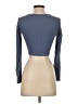 Zara Blue Long Sleeve Top Size S - photo 2