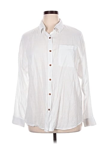 Unbranded Long Sleeve Button-Down Shirt (view 1)