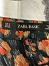 Zara Basic Print Brown Casual Dress Size S - photo 7