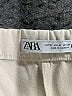 Zara Solid Ivory Casual Pants Size M - photo 7