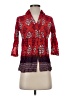Maeve 100% Rayon Red 3/4 Sleeve Button-Down Shirt Size 00 (petite) - photo 1