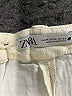 Zara Ivory Casual Pants Size M - photo 7