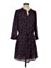 Daniel Rainn 100% Polyester Paisley Purple Casual Dress Size S - photo 1