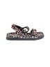 Steve Madden Print Black Sandals Size 7 - photo 1