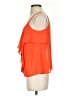 Skies Are Blue 100% Polyester Orange Sleeveless Blouse Size XS - photo 5